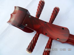 小叶檀贝雕骨花大阮 匠心独运的传统乐器与配件套装