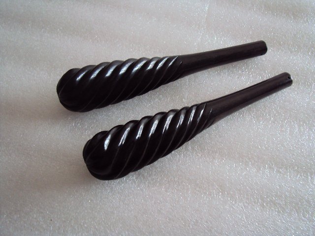 黑檀六棱麻花轴 传统乐器配件中的工艺与匠心